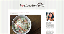 Desktop Screenshot of iheartchocolatemilk.com